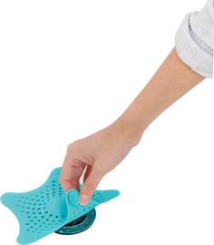 UMBRA מסננת לכיור Starfish תכלת