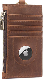 Camel Mountain ארנק Bironas™ Pro עם מקום ל-Airtag והגנת RFID - Brown