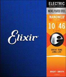 elixir סט מיתרים לחשמלית ELIXIR NANOWEB 0.10