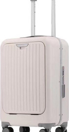 Camel Mountain מזוודה The SeeThru™ Xtreme - White aluminum frame box