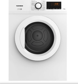 TELEFUNKEN מייבש כביסה 7 ק"ג צינור פליטה TFD-7V5W טלפונקן Telefunken