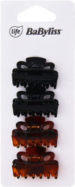 לייף BaByliss קליפסים שחור/חום