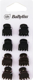 Life BaByliss קליפים שחור/חום
