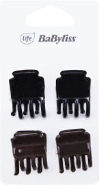 Life BaByliss קליפסים חום/שחור