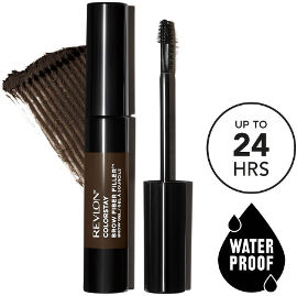 REVLON COLORSTAY BROW FIBER FILLER מסקרה ג'ל לגבות חום כהה 305