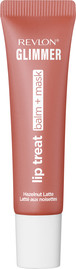 REVLON GLIMMER LIP TREAT באלם + מסיכת שפתיים - HAZELNUT LATTE 06