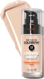 REVLON COLORSTAY מייק אפ מעורב/שומני 110 IVORY