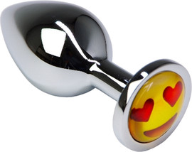 TOYBOX פלאג מתכת אימוג'י 'מרגיש מאוהב' בינוני / 35 ממ