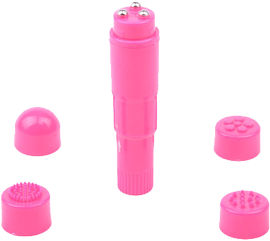 TOY BOX TOYS ויברטור מיני מסז'ר - פוקט רוקט ורוד
