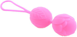 TOY BOX TOYS זוג כדורי קיגל פרח ורוד