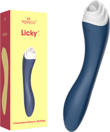 TOYBOX ויברטור ליקי דו שימושי