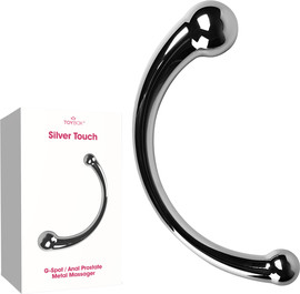 TOYBOX מסאז’ר מתכת יוקרתי לנקודת הג'י ־ ולפרוסטטה Silver Touch