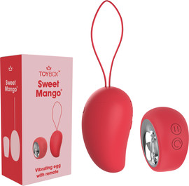 TOYBOX Sweet Mango ביצת רטט עם שלט
