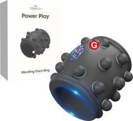 TOYBOX טבעת רטט טקסטורלית Power Play