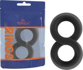 TOYBOX טבעת מפצלת נמתחת Infinity Ring