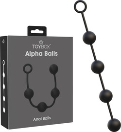 TOYBOX שרשרת כדורים אנאליים גדולים Alpha Balls