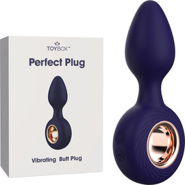 TOYBOX פלאג אנאלי רוטט  Perfect Plug