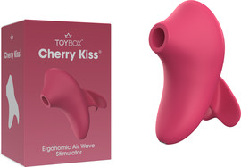 TOYBOX ויברטור יונק ארגונומי  Cherry Kiss
