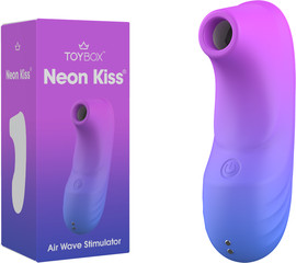 TOYBOX ויברטור יונק  Neon Kiss