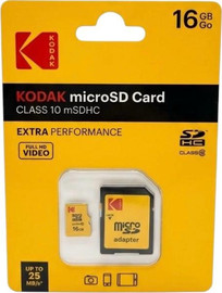 קודאק כרטיס זיכרון קודאק - 16GB Micro SD