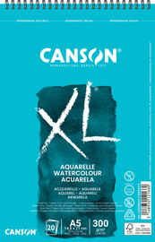 Canson כנסון בלוק XL ספירלה אקוורל A5 20 דפים 300 גרם (5)