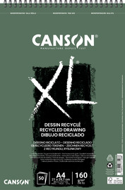 Canson כנסון בלוק XL A4 ספירלה ממוחזר 25 דפים 160 גרם (5)