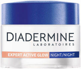 DIADERMINE EXPERT ACTIVE GLOW קרם לילה לפעולת זוהר אינטנסיבית