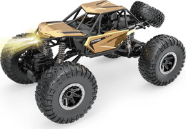 Machina מכונית על שלט גדולה סטיל רפטור פרו Steel Raptor Pro קנה מידה 1:8 הנעה 4X4 עם תאורה (מגוון עיצובים)