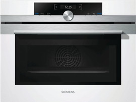 SIEMENS לבן CM633GBW1 מיקרוגל בנוי משולב אפיה סימנס
