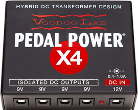 Voodo Lab ספק כח Voodoo Lab Pedal Power X4