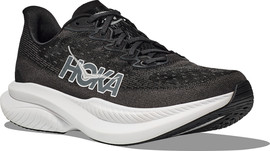 Hoka MACH 6 WIDE - נעלי ספורט הוקה לנשים מאך 6 רחבות בצבע שחור/לבן
