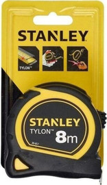 Stanley סרט מדידה 8 מטר מצופה גומי מבית Stanley - stanley