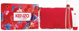 Kenzo FLOWER BY KENZO סט א.ד.פ + קרם גוף + תיק רחצה אופנתי לאשה