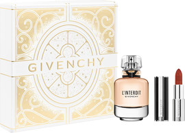 GIVENCHY L'INTERDIT סט א.ד.פ + שפתון בגודל מיוחד גוון 319  לאשה