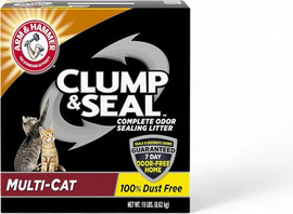 ARM & HAMMER חול חתולים Clump&seal | מולטי קט | 8.6 ק"ג