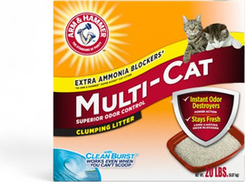 ARM & HAMMER חול חתולים | מולטי קט | 9 ק"ג