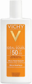 VICHY תחליב הגנה לפנים SPF+50 לעור מעורב עד שמן