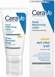 CERAVE תחליב לחות ליום SPF25 רגיל-יבש