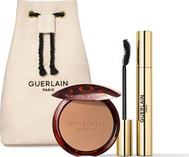 GUERLAIN סט TERRACOTTA ברונזר לפנים + NOIR G מסקרה