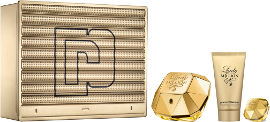 Paco Rabanne Lady MILLION סט א.ד.פ + תחליב גוף + בושם מוקטן