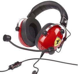 Thrustmaster אוזניות TM T.FLIGHT SCUDERIA FERRARI