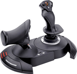 Thrustmaster מוט היגוי ומצערת עם מערכת מייצב כפול Thrustmaster T.Flight Hotas X