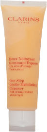 CLARINS ONE STEP EXFOLIATING סבון מקציף וגרגירים לפנים