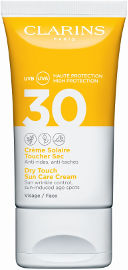 CLARINS קרם הנספג במהירות המסייע להגנה מפני השמש SPF30