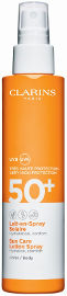 CLARINS תחליב ספריי לפנים SPF50 להגנה מהשמש
