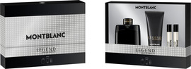 MONT BLANC LEGEND סט א.ד.פ + ג'ל רחצה + א.ד.פ + א.ד.פ לגבר
