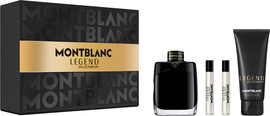 MONT BLANC LEGEND סט א.ד.פ + ג'ל רחצה + א.ד.פ + א.ד.פ לגבר
