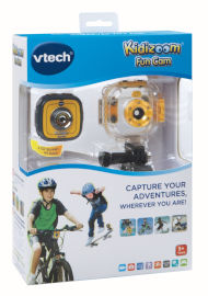 Vtech מצלמת וידיאו אקשן לילדים KIDIZOOM ACTIONCAM - צהוב