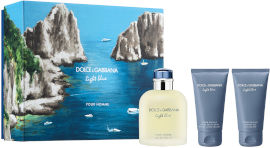 DOLCE & GABBANA Light Blue סט א.ד.ט + אפטר שייב + ג'ל רחצה לגבר