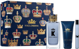 DOLCE & GABBANA K סט א.ד.ט +א.ד.ט + אפטר שייב באלם לגבר